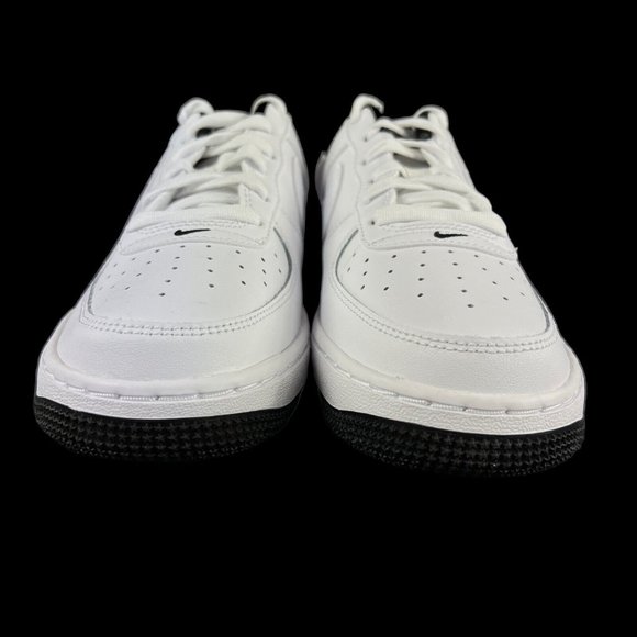 Nike Air Force 1 ESS White Black Shoes DV1332-100 Youth Sizes 1 - 2 Y (PS) - Picture 2 of 8